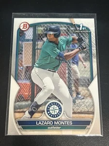 2023 Bowman 1st Prospects Lazaro Montes #BP-58 Paper - Seattle Mariners ! QTY - Picture 1 of 2