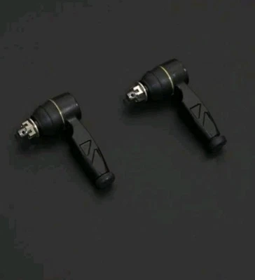 HONDA S2000 99-09 AP1/AP2 ACTUALIZACIÓN TIE ROD END Hardrace 2 PIEZAS/CONJUNTO Negro - Imagen 1 de 2