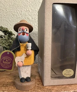 Erzgebirge Holzkunst Woodsman Forest Incense Smoker - Picture 1 of 9