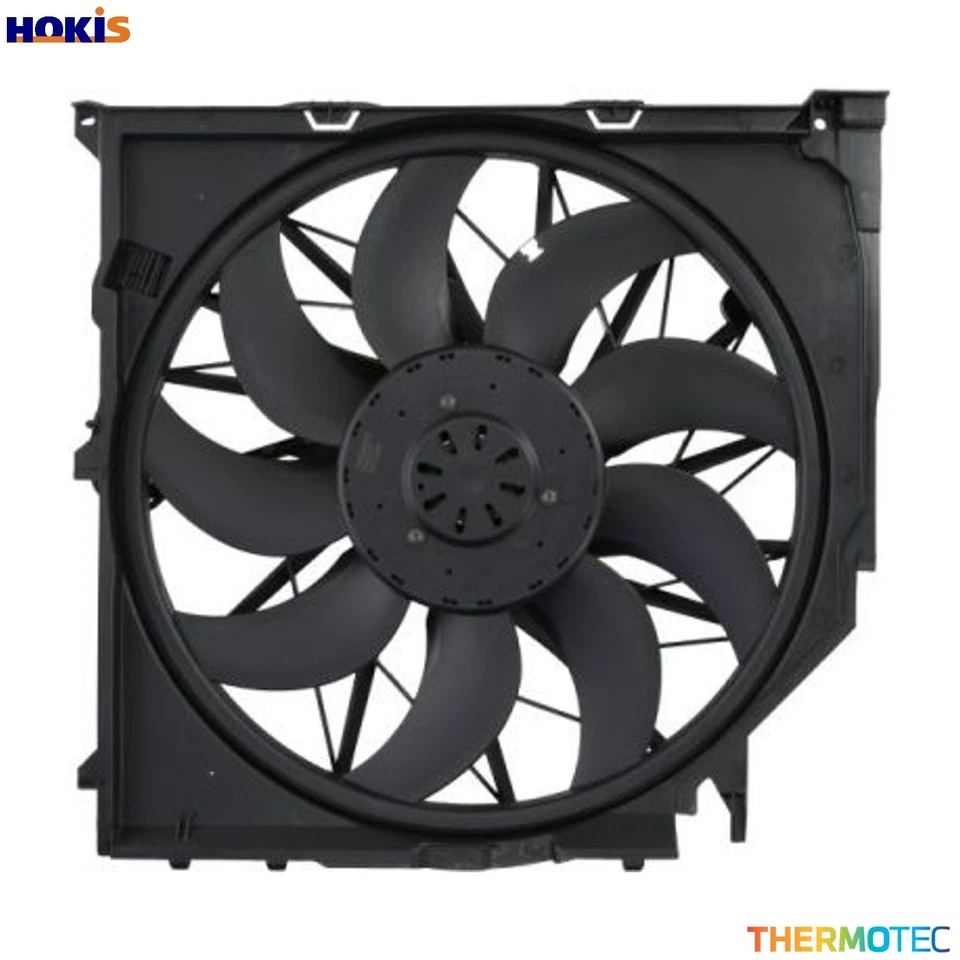 FAN ENGINE COOLING D8B013TT FOR BMW N47D20A/C 2.0L 4cyl X3 E83 N52B25A/AF 2.5L - Image 1 of 4