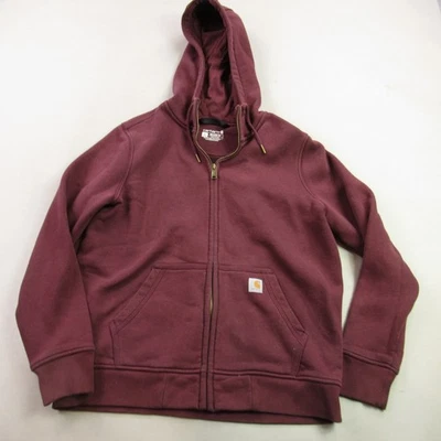 Carhartt Jacket Girls 12-14 Large Long Sleeve Pockets Lightweight Hooded - Image 1 of 4