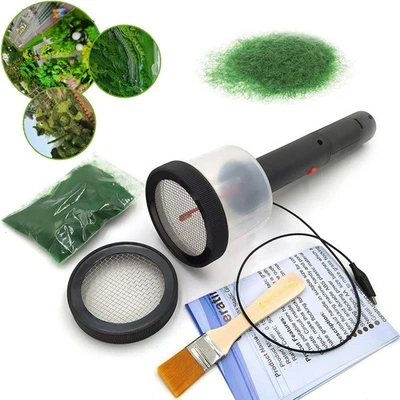 Static Grass Flocking Applikator,Beflockungs-Set, Statischer Gras-Applikator-Kit - Bild 1 von 4