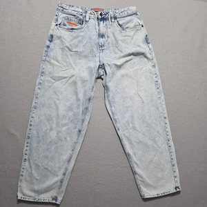 Empyre Jeans Herren 30x27 Taille Blau Denim Light Wash Easy Now Baumwolle Y2K - Bild 1 von 15