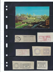 CHICAGO IILINOIS - US ''POST OFFICE' - CONGRESS - 'MARKS POSTAL CHICAGO 40s - Bogen - Bild 1 von 2