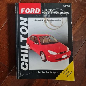 Ford Focus 2000-2007 Chilton Repair Shop Manual 26330 includes wiring diagrams - Foto 1 di 1
