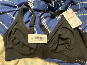 NEW Berlei Front Opening Fastening Post Surgery/Mastectomy Bra Cotton Pocket 3XL - Picture 1 of 4