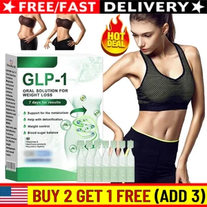 GLP-1 Solución para Pérdida de Peso, Gotas Suplementarias GLP-1 para Mujeres y Hombres - Imagen 1 de 16
