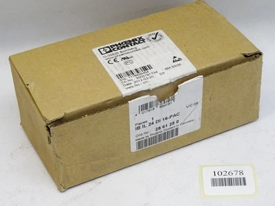 Phoenix Contact 2861250 IB IL 24 DI 16-PAC Digitalmodul / Neu OVP - Image 1 of 3