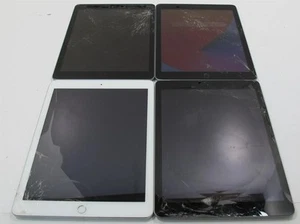 Lote 4 Apple iPad 5ta y 6ta Generación A1822 9.7" Wi-Fi - Pantallas Rotas - Imagen 1 de 6