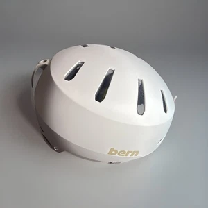 Casco de ciclismo Bern Macon 2.0 blanco mate talla pequeña MIPS unisex - Imagen 1 de 7