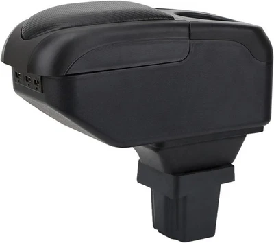 Caja reposabrazos para Chevrolet Trax 2013-2018 almacenamiento de doble capa con puertos USB Foto 1 de 4