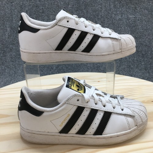 Scarpe Adidas Youth 3 Superstar Casual Sneakers Bianco Pelle Basse FU7714