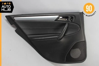 05-07 Panel de puerta interior conductor trasero izquierdo mercedes w203 c230 c350 negro fabricante de equipos originales Foto 1 de 4