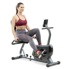 Recumbent Exercise Bike Stationary Fitness Bicycle Cardio Workout Indoor Cycling