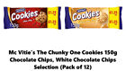 McVities The Chunky One Cookies Milch, weiße Schokoladenchips 150g - 12er-Pack