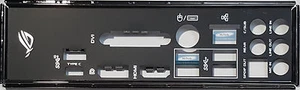 ASUS I/O IO SHIELD BLENDE BRACKET STRIX Z270F GAMING NEW/NEW - Zdjęcie 1 z 1