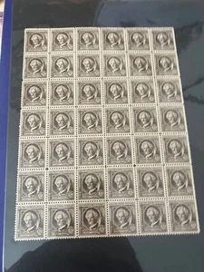 863 Samuel Clemens “Mark Twain” Famous American MNH 10 c sheet of 42 - Picture 1 of 4