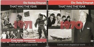 THAT WAS THE YEAR 1970/71 - 2 DISCS - TELEGRAPH PROMO DVD - Imagen 1 de 1