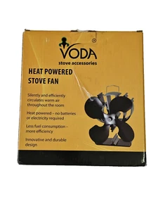 VODA 4 Klingen wärmebetriebener Herd Eco Lüfter VDSF624B - Bild 1 von 5