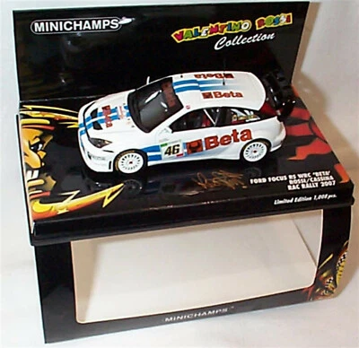 Ford Focus RS WRC Valentino Rossi RAC Rally 2007 Ltd Edition New - Image 1 of 2