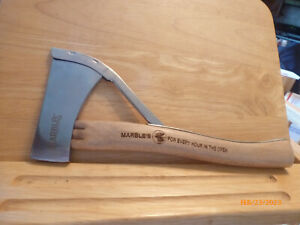 Marble's MR5 4.5" Satin Finish Stainless Axe Head w/Guard Safety Axe-New in Box