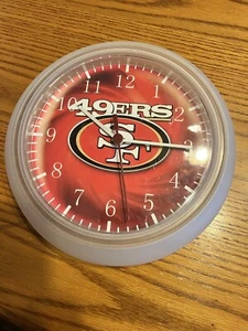 san francisco 49ers wall clock - Picture 1 of 5