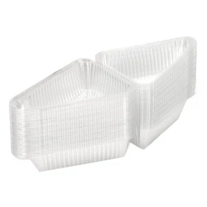 50Pcs Cake Slice Containers with Hinged Lid,Disposable Pie Slice Boxes8245 - Picture 1 of 7