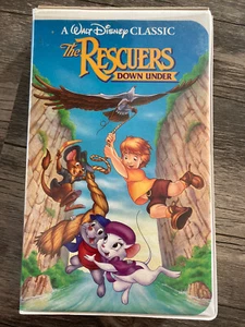 The Rescuers Down Under VHS RARE Black Diamond Edition Tested/Great Condition - Picture 1 of 3