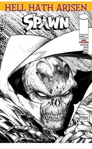 SDCC 2025 Spawn #365 UNSIGNED Todd McFarlane Sketch Cover Exclusive IN HAND - Picture 1 of 1