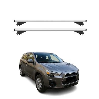 Cross Bars Roof Racks Aluminium for Mitsubishi Outlander Sport 2011-2024 Grey 2x - Изображение 1 из 4