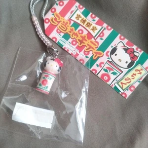 Showa Hello Kitty Miyagi Prefecture Kokeshi No.1 Retro Local Used - Picture 1 of 3