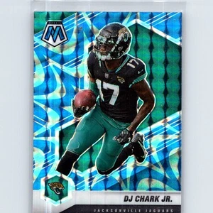 2020 Panini Mosaic DJ Chark Jr. #100 Prizm Reactive Blue Jacksonville Jaguars - Picture 1 of 2