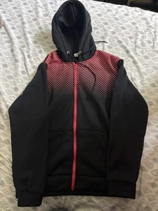 Men's Sweatsuit Tracksuit 2-Piece Fleece Set Zipup Hoodie and Jogger Pants - Picture 1 of 4