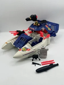 Figura cortadora piloto de colección 1992 GI JOE COBRA TIBURÓN 2000 PATRULLA CUERPO DE BATALLA BARCO - Imagen 1 de 12