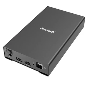 MAIWO External Hard Drive Enclosure for 2.5 3.5 inch SATA SSD HDD, USB3.1 Typ... - Photo 1/7
