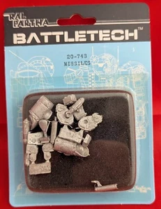 Ral Partha Battletech 20-748 Missiles (Mint, Sealed) *Unseen* - Bild 1 von 2