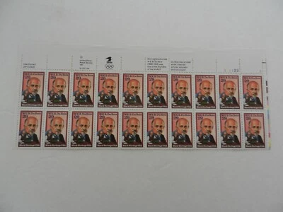 20x 29 Cent W.E.B. DeBois Stamp Block - Image 1 of 2