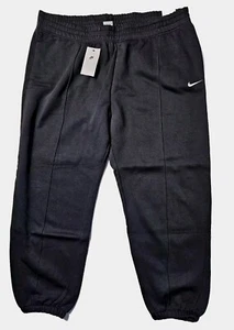 Nike Women's Loose Fit Mid Rise Black Pull-On Baggy Sweatpants Size 2XL Nwt - Picture 1 of 13