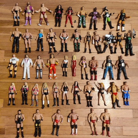 WWE WWF Mattel Jakks Classic figures Dominik CM Punk Sable Alexa Dibiase Elite Cover
