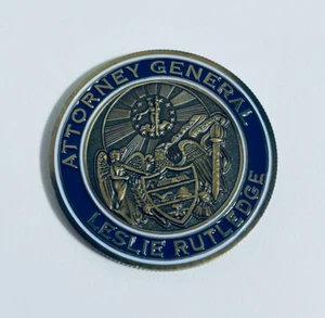 Arkansas Office Of Attorney General Challenge Coin Protection Detail Police - Bild 1 von 4