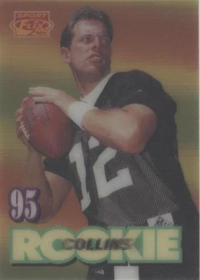 Kerry Collins 1995 Sportflix - #122 (RC) - Image 1 of 2