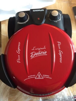 G3 Ferrari Delizia 1200W Pizzamaker - Rot/Schwarz - Bild 1 von 4