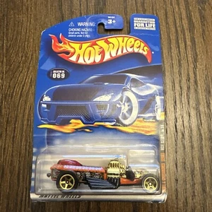 Hot Wheels Skull & Crossbones Series Rigor Motor No.1/4 2001 Collector No.069 - Imagen 1 de 3
