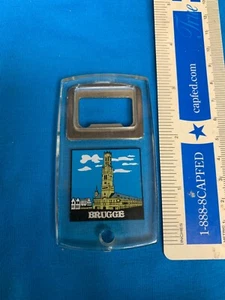 BRUGGE VINTAGE ADVERTISING BEER OPENER - Picture 1 of 2