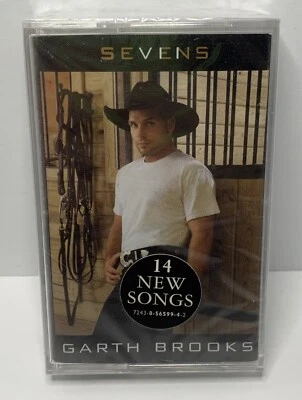 NEW! Garth Brooks Sevens (Cassette Tape, 1997) Canadian NEW - Image 1 of 4