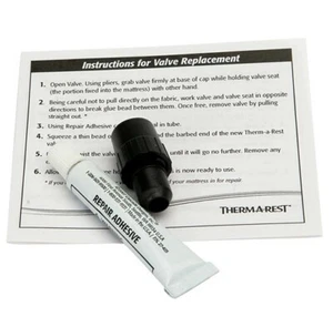 THERMAREST CLASSIC VALVE REPAIR KIT INFLATING SLEEP MAT REPLACEMENT VALVE KIT - Picture 1 of 3