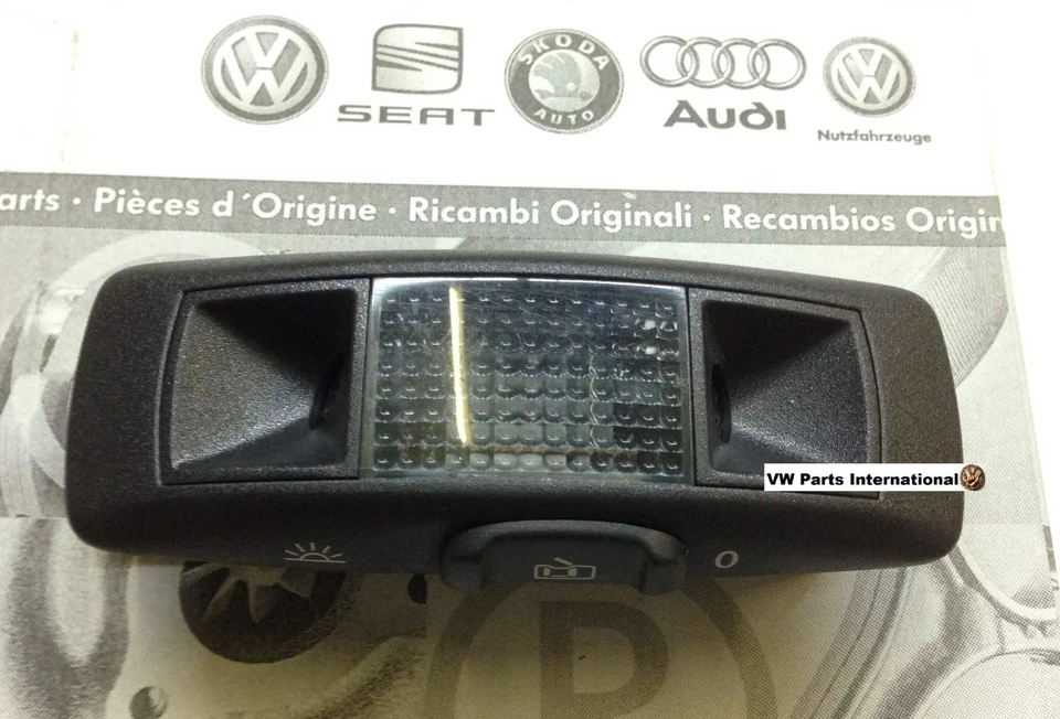 VW Golf MK4 GTI R32 Right Reading Light Ultrasonic Alarm Sensor Satin Black New - Image 1 of 1