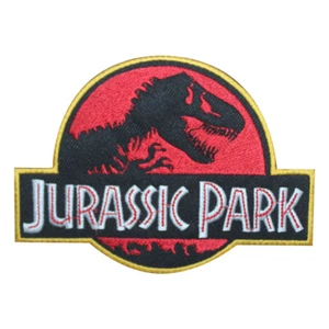 Jurassic Park Movie Patch Iron On Sew On Badge Embroidered Patch - Photo 1 sur 1