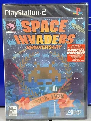 Space Invaders Anniversary (2003) Brand New Factory Sealed Japan Playstation PS2 - Image 1 of 4