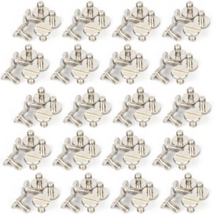 100pcs Steel 1/4" Camera Screw fr Tripod Quick Release Plate Manfrotto Sachtler - Picture 1 of 9